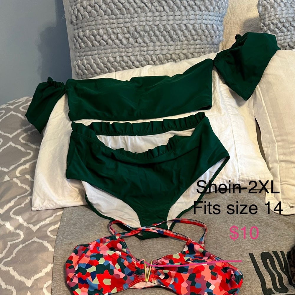 Shein bathing suits- XL
